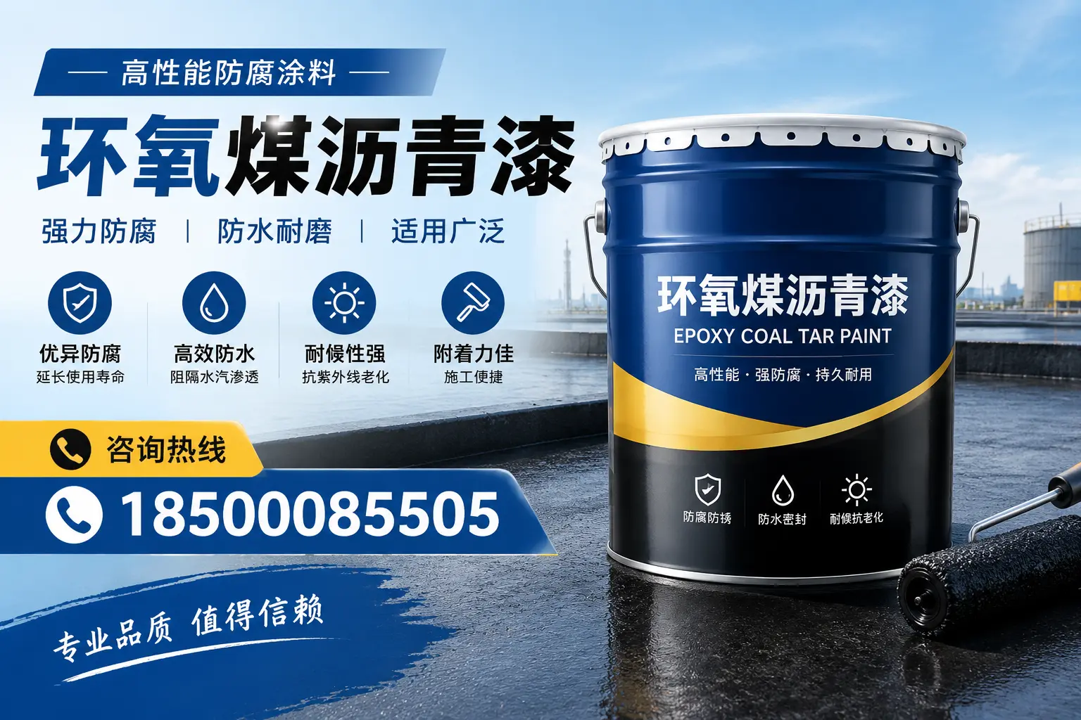 环氧煤沥青漆的主要成分与功能，陵水用户深度了解